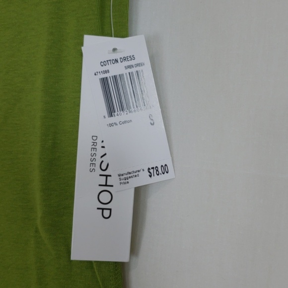 Workshop short raglan sleeve dress
Green - Picture 8 of 8